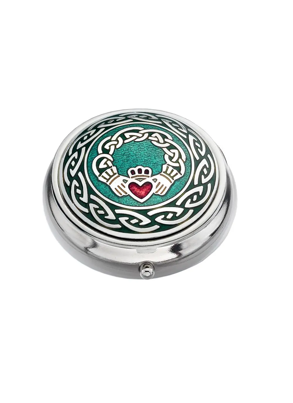 Celtic Claddagh Pillbox