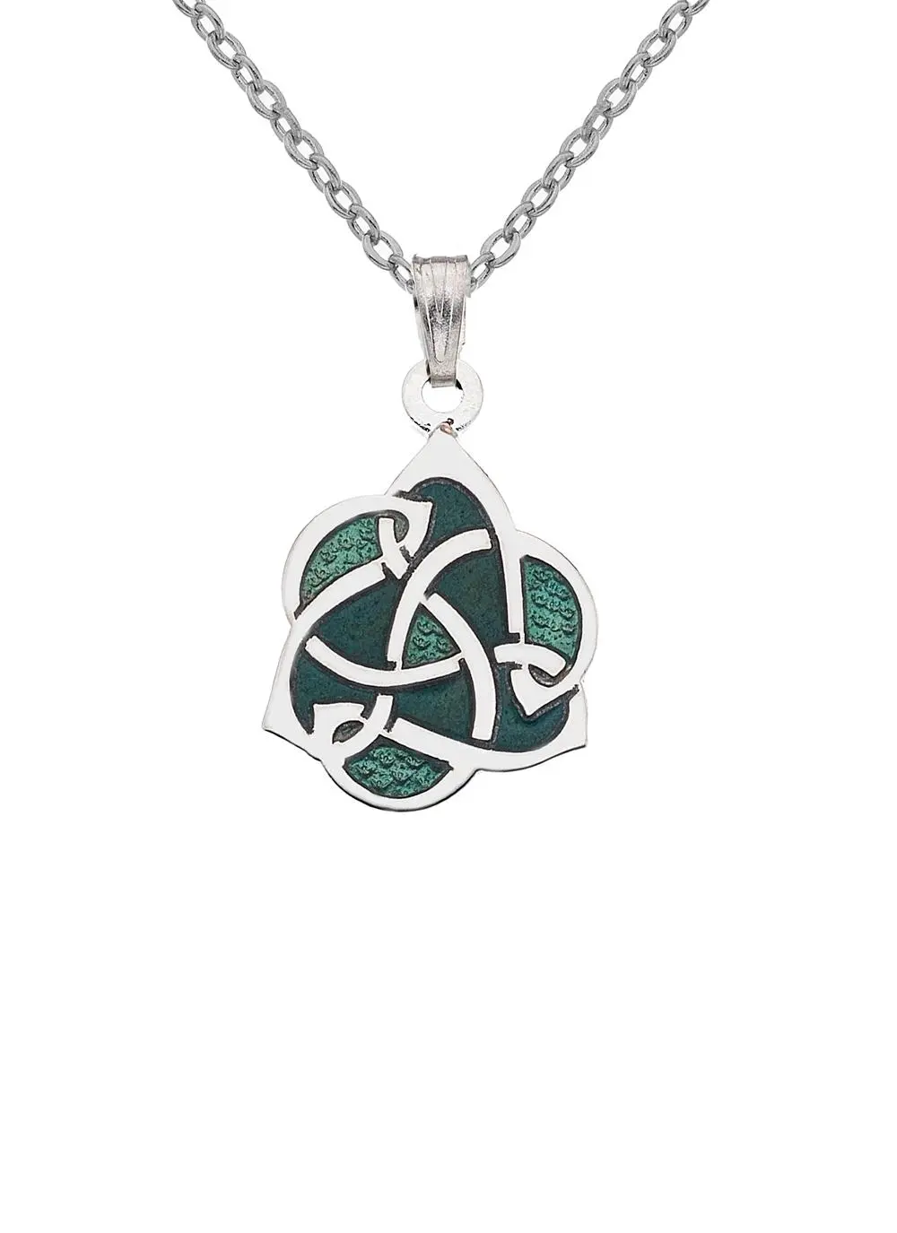 Celtic Knot Rose Pendant