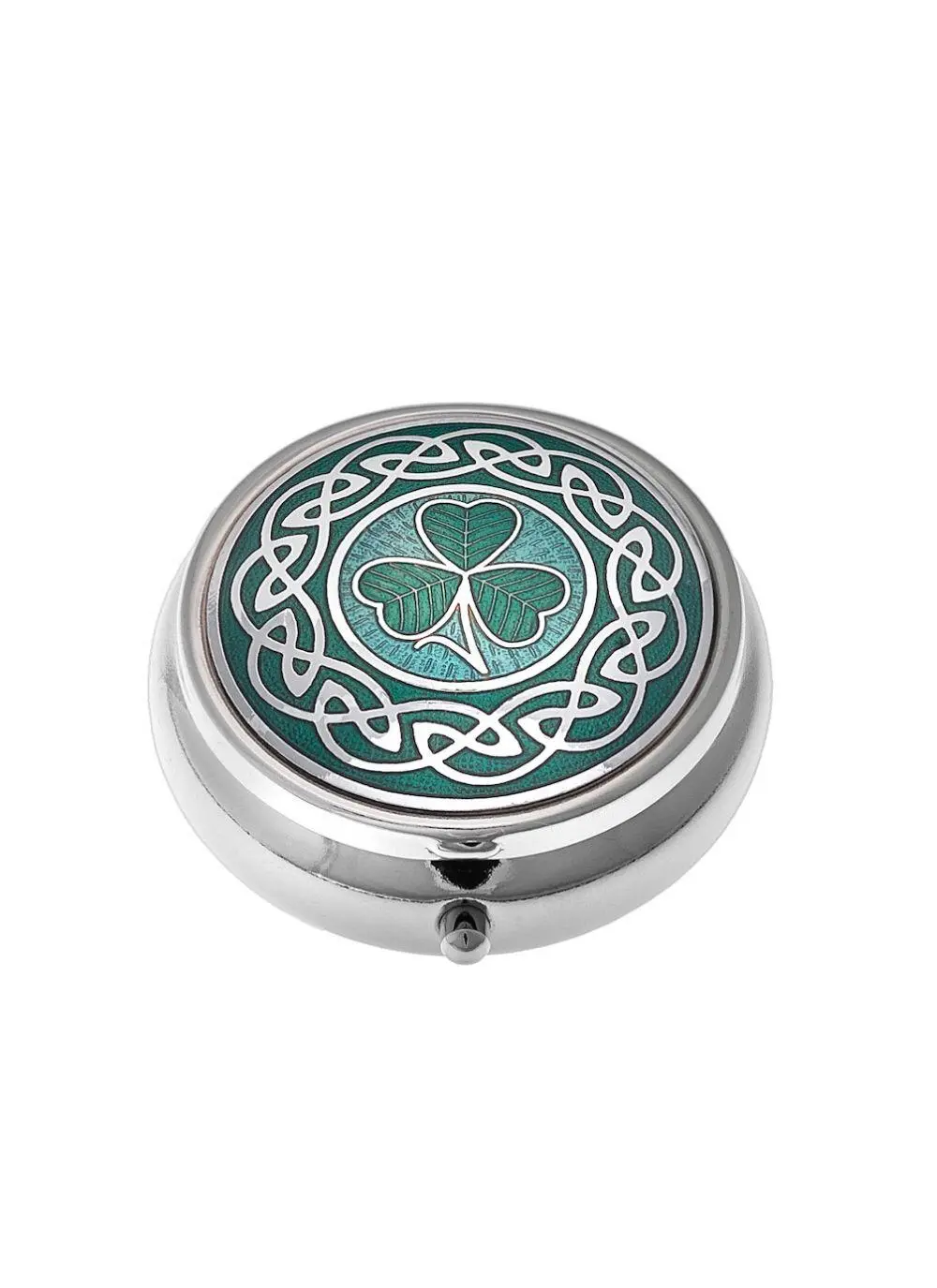 Celtic Shamrock Small Pillbox