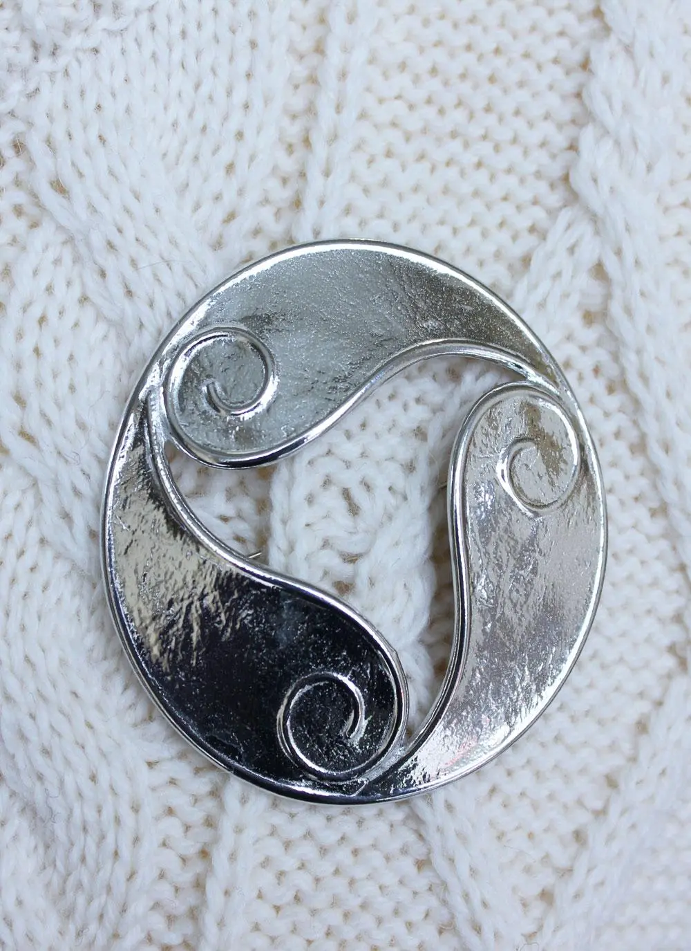 Celtic Triskelle Brooch 