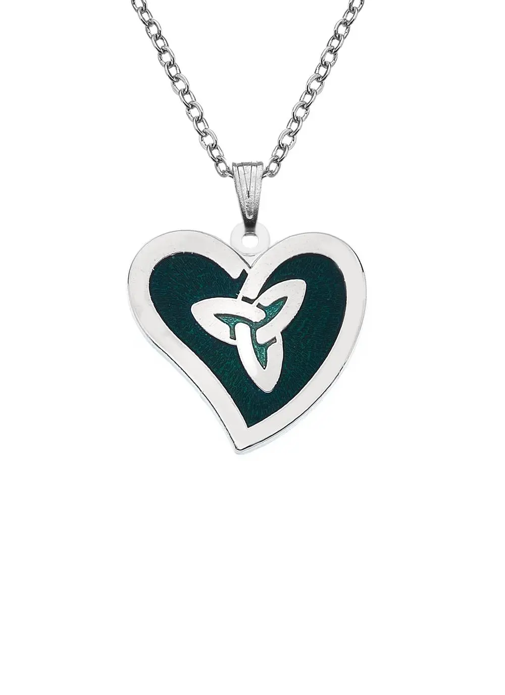 Celtic Wave & Heart Pendant