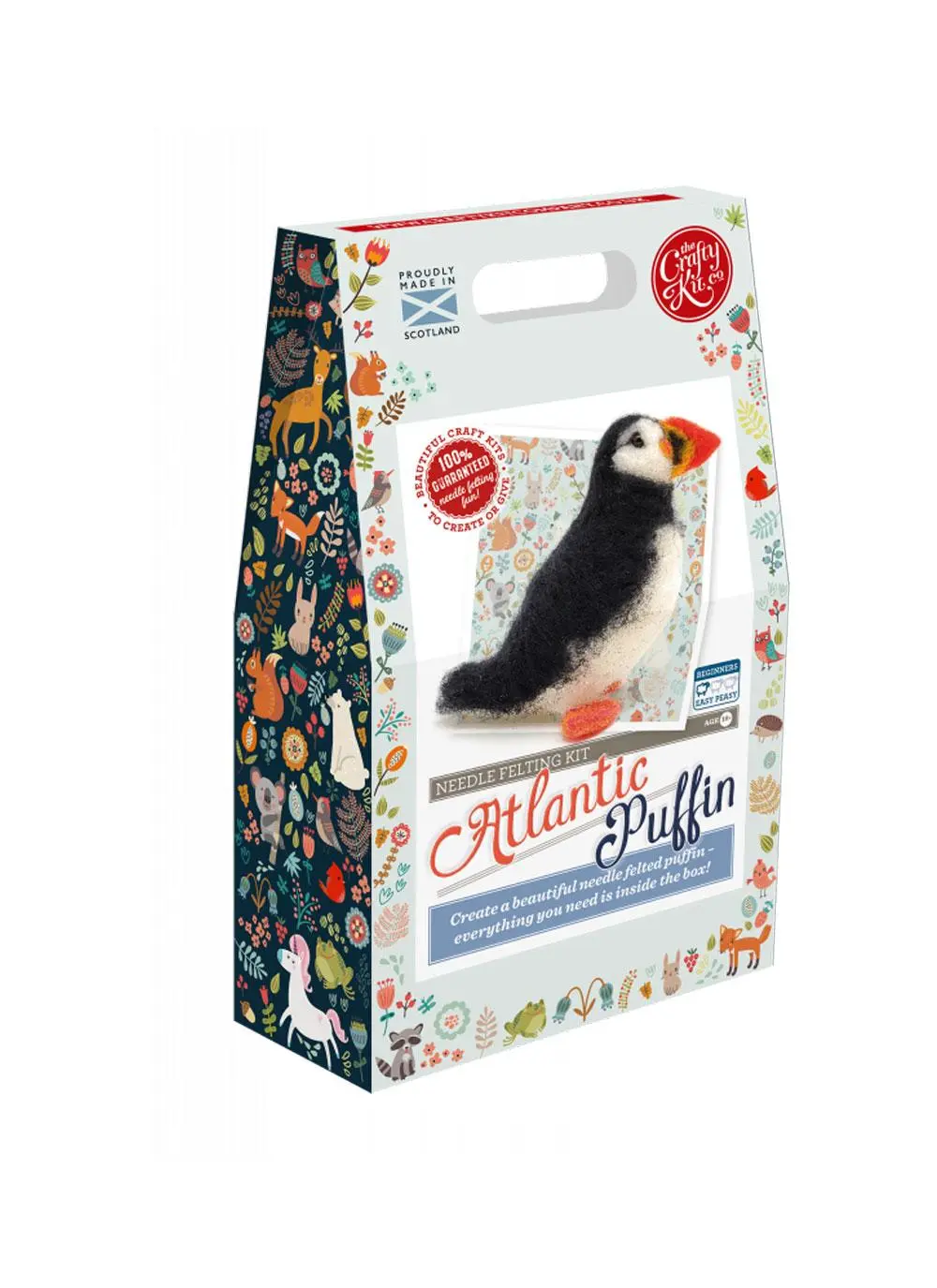 Atlantic Puffin Needle Felting Kit