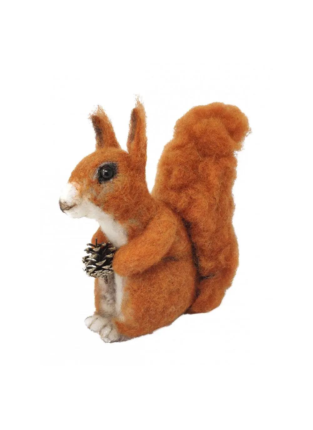 Red Squirrel Needle Felting Kit