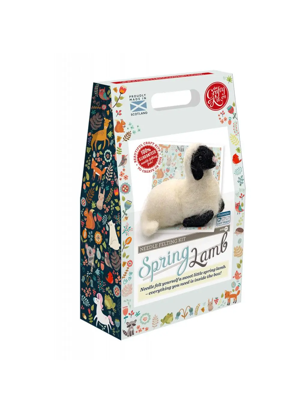 Spring Lamb Needle Felting Kit