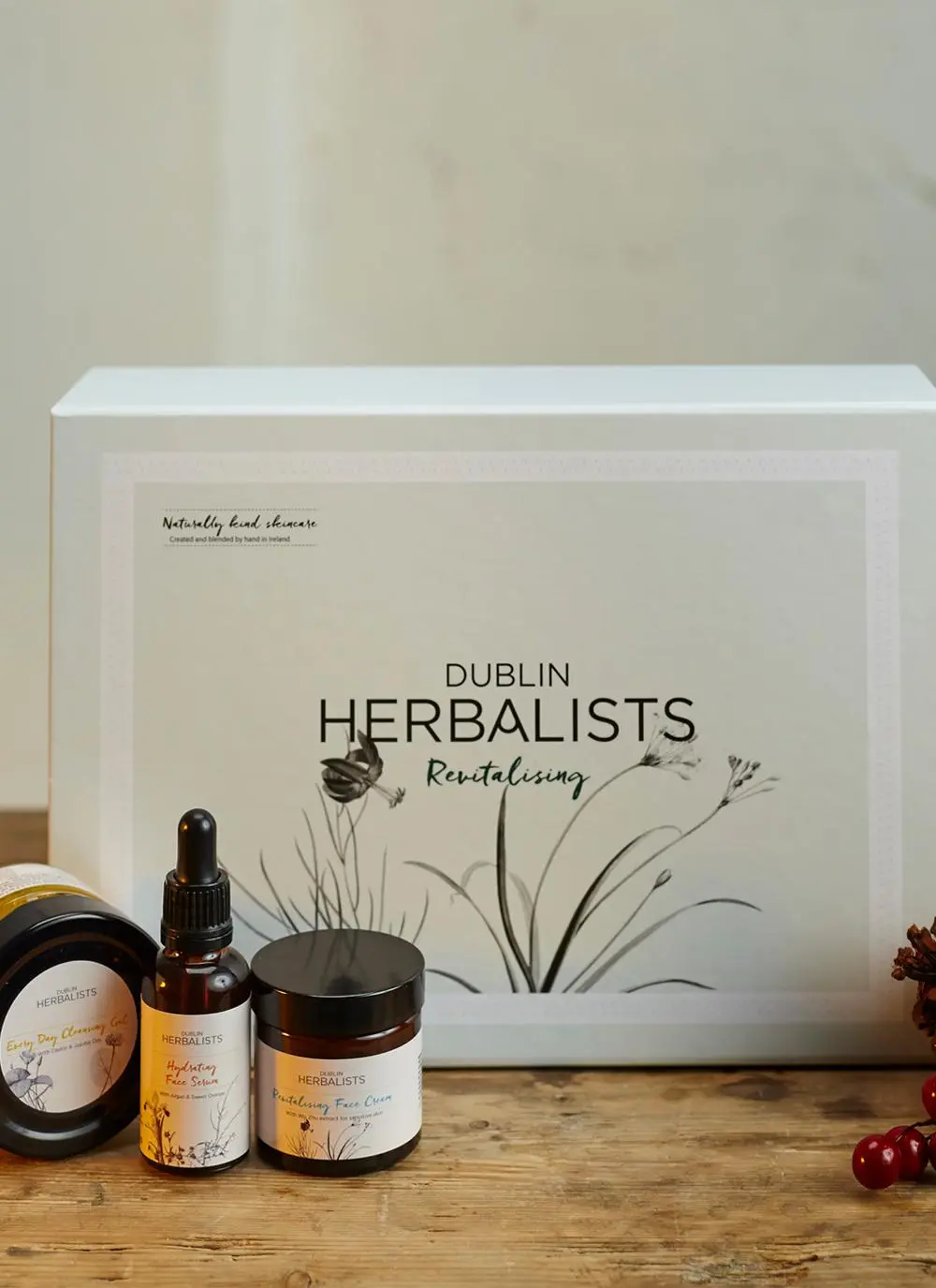 Dublin Herbalists Revitalising Gift Set
