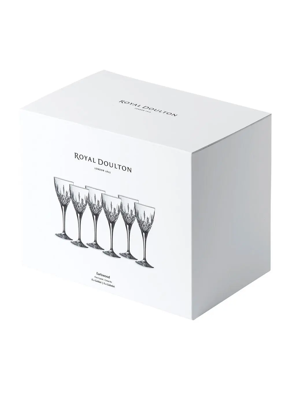 Royal Doulton Earlswood Wine Goblets Set of 6