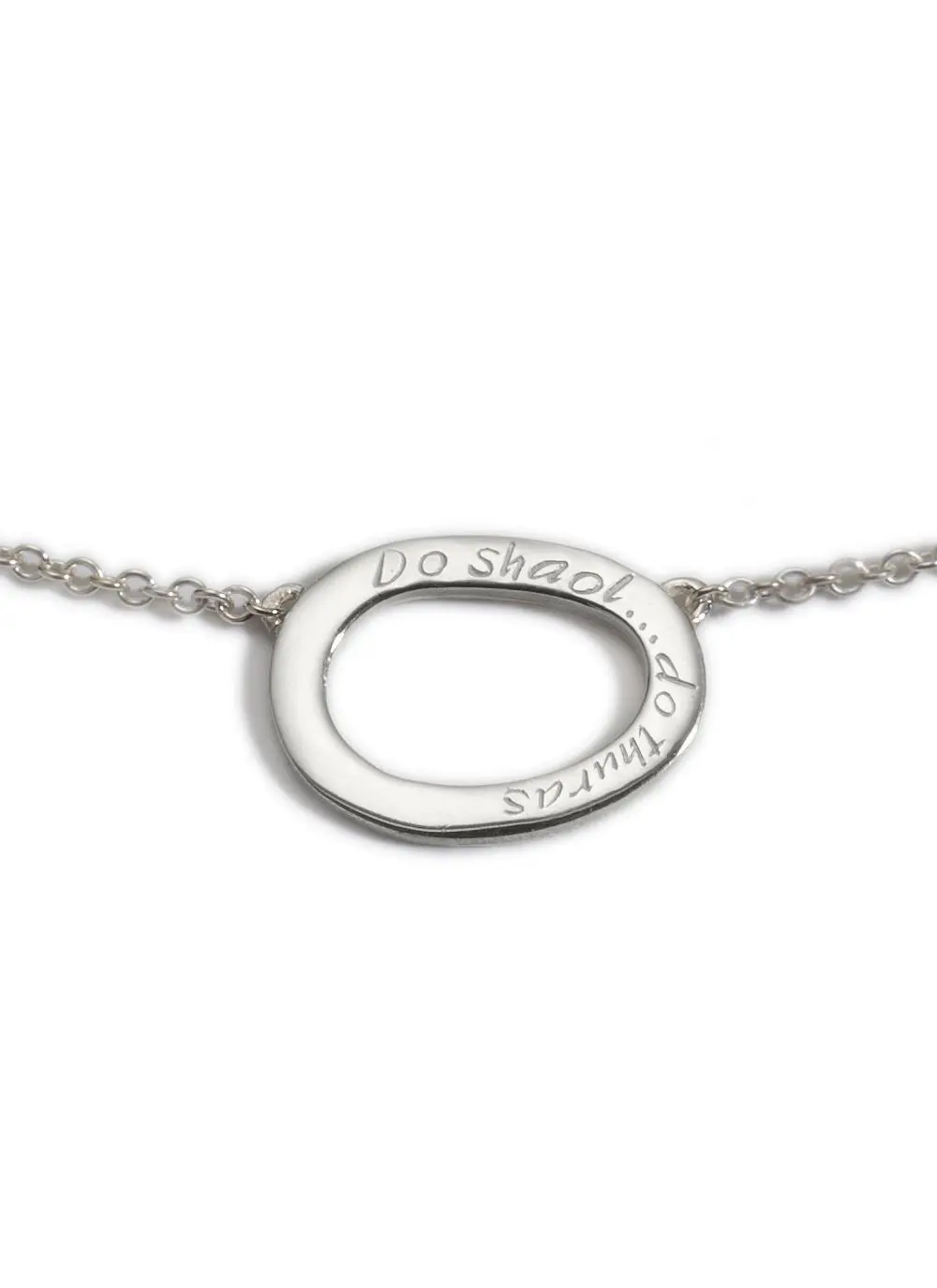 Sterling Silver Your Life Small Pendant