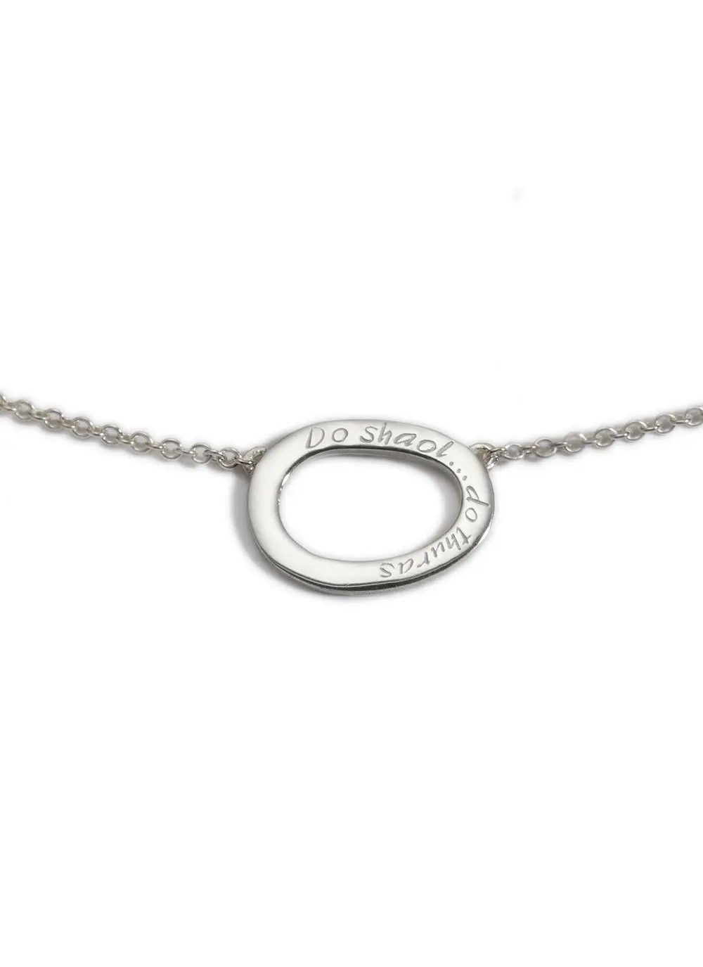 Sterling Silver Your Life Small Pendant