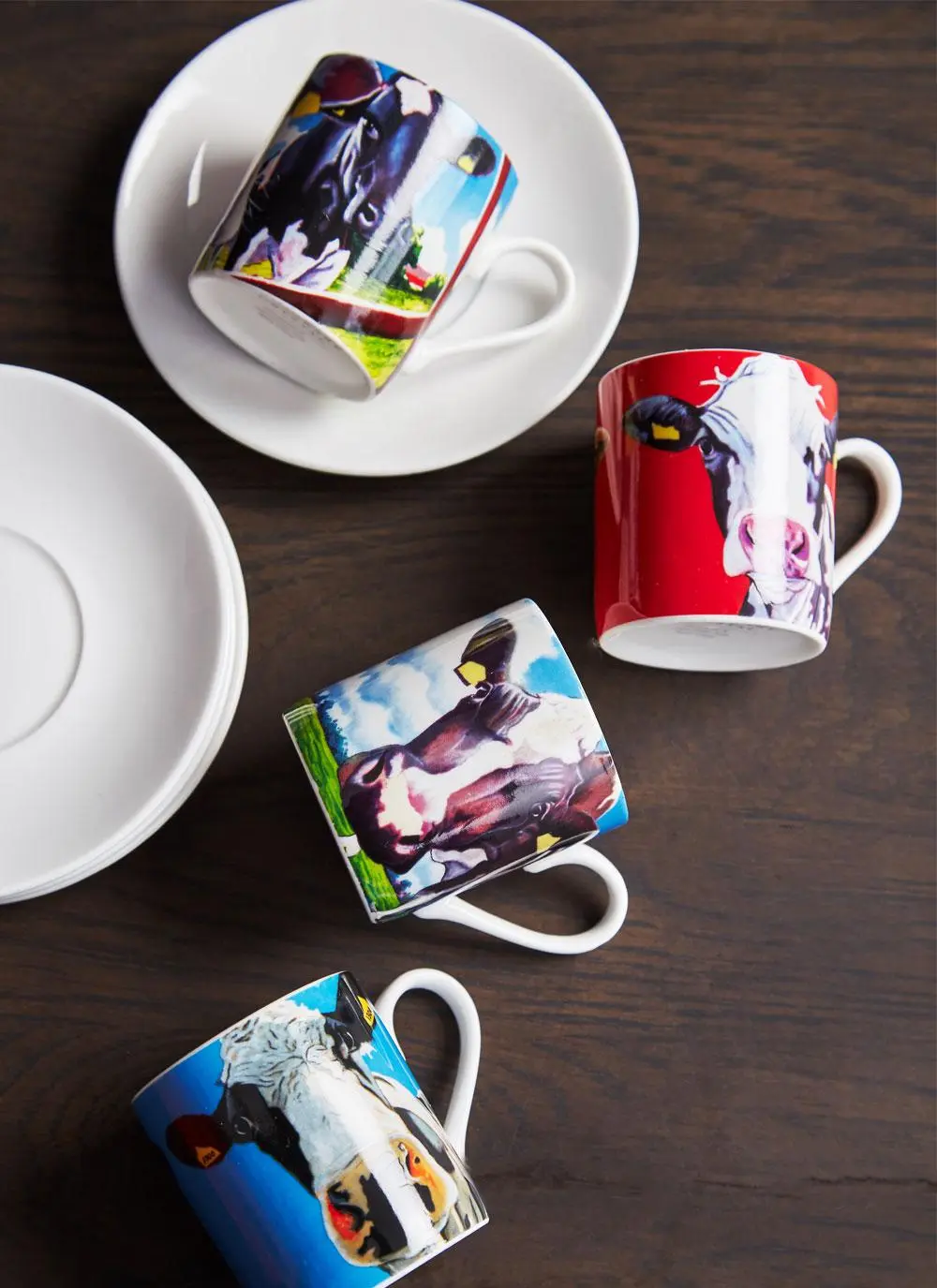 Eoin O'Connor Espresso Cups Set of 4