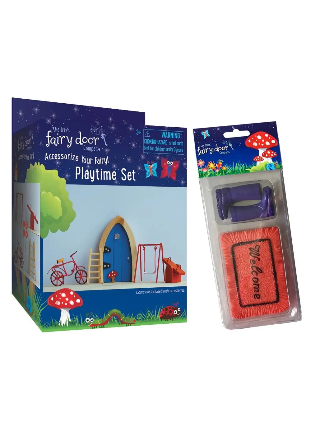 Fairy Playtime Set With Welcome Mat & Boots