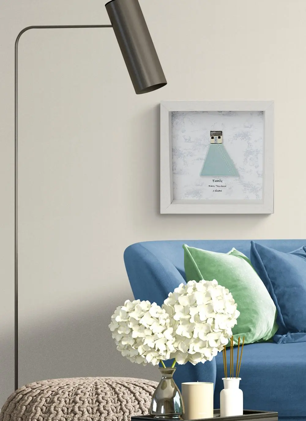 Family Makes This House A Home Frame