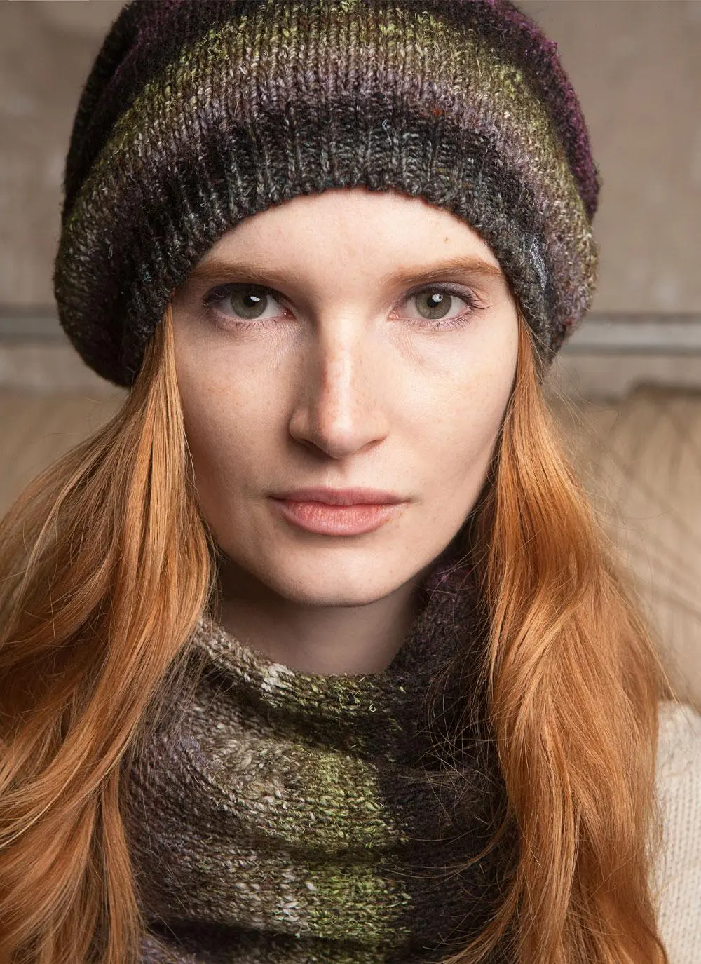 Fisherman Silk Mix Infinity Scarf