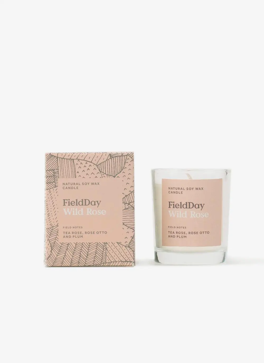 FieldDay Wild Rose Small Candle
