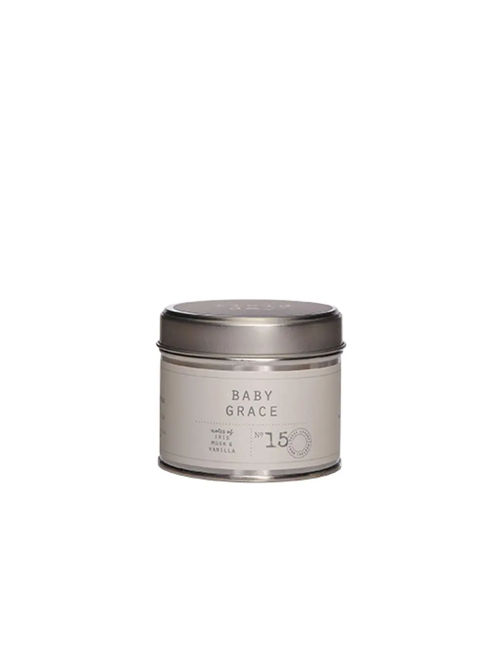 Baby Grace Tin Candle
