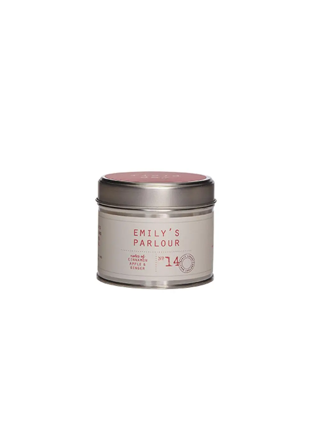 Emily's Parlour Tin Candle