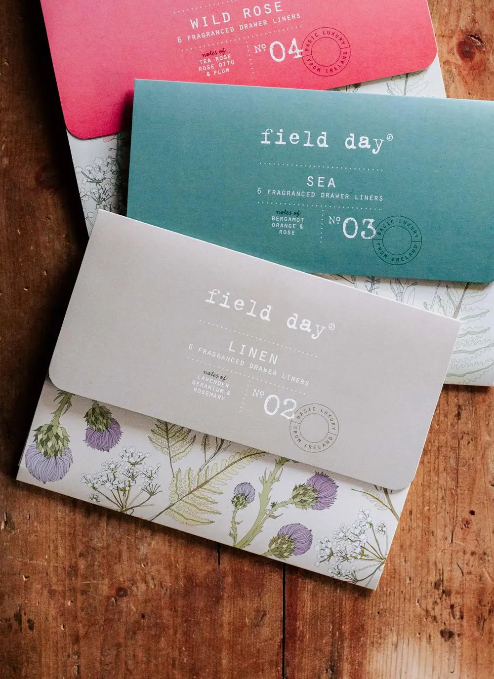 Linen Fragranced Drawer Liners