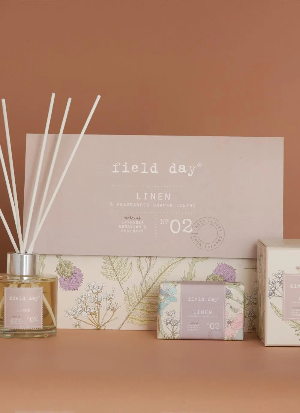 Linen Fragranced Drawer Liners