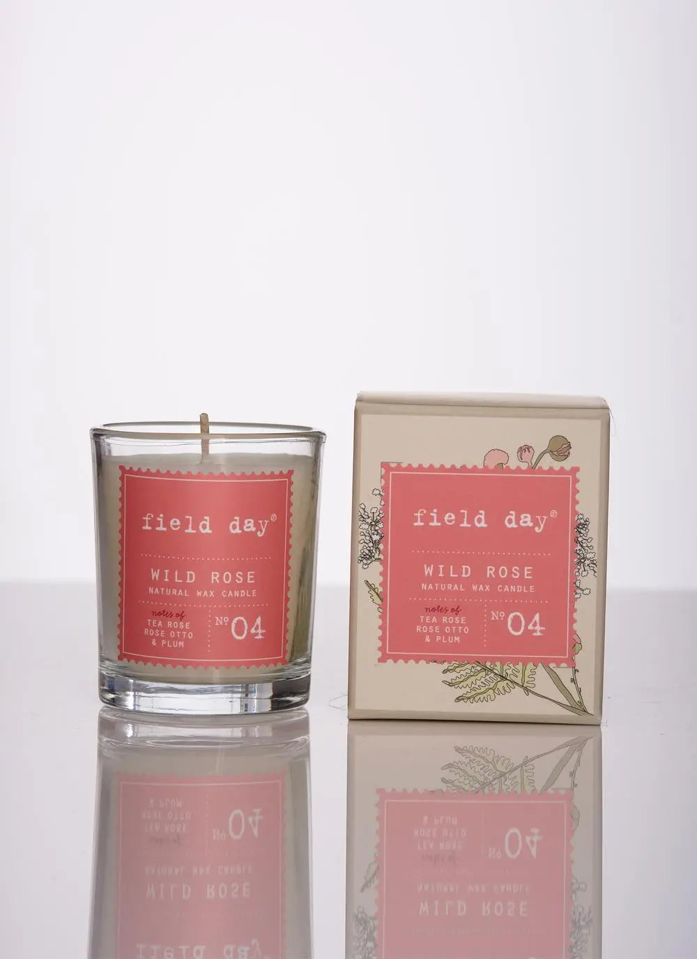 Wild Rose Votive Candle
