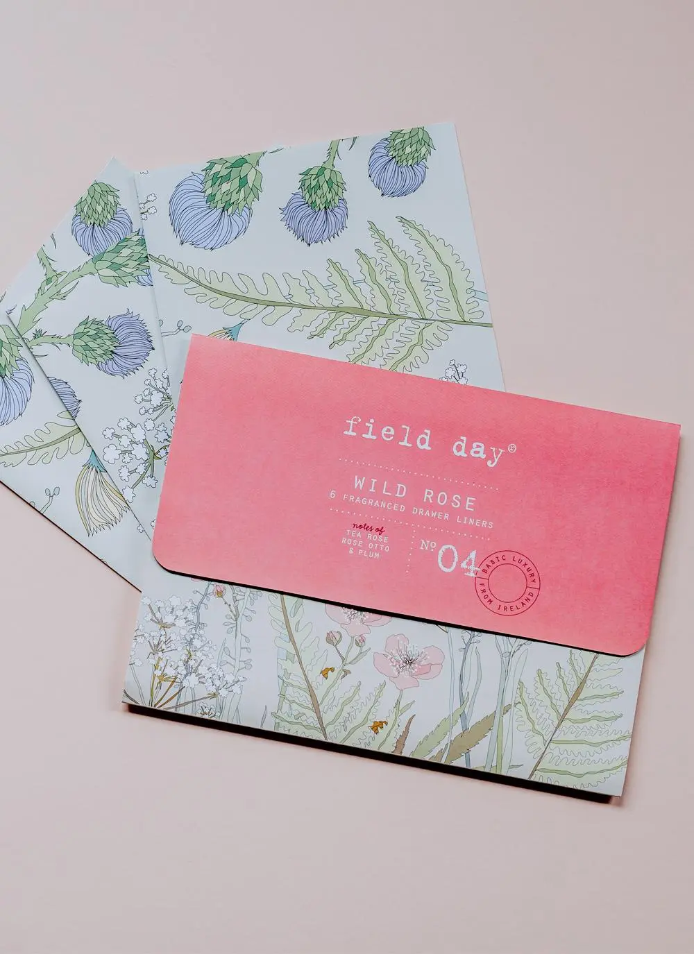 Wild Rose Fragranced Drawer Liners