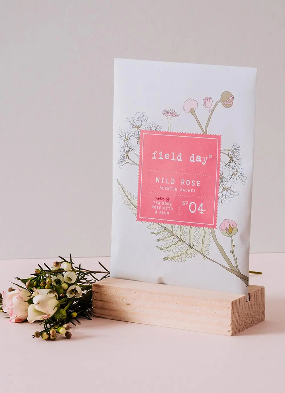 Wild Rose Scented Sachet