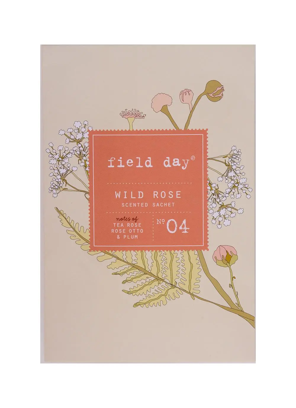 Wild Rose Scented Sachet