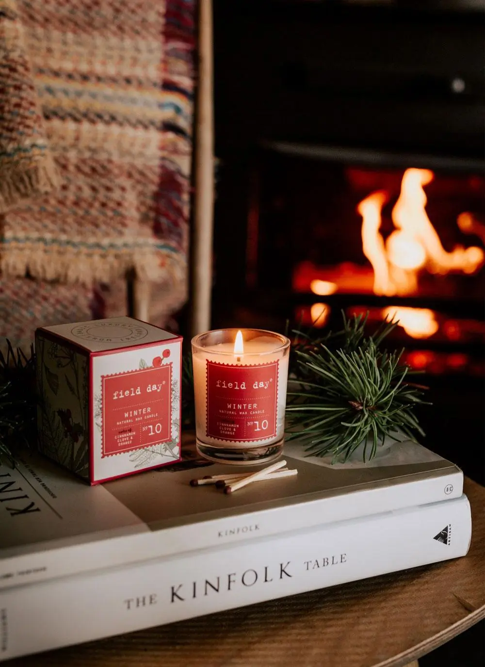 Winter Votive Candle