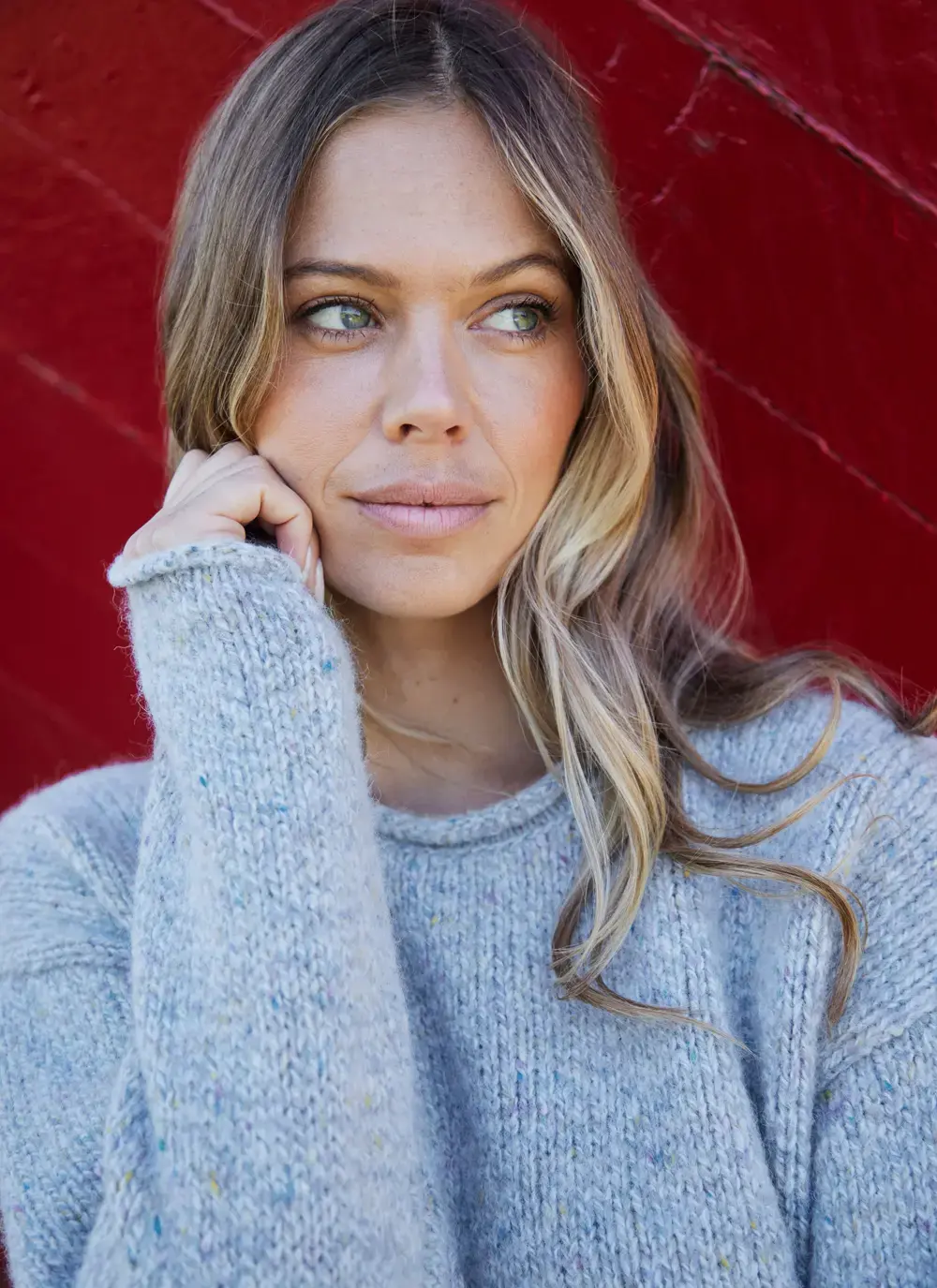 Alpaca Roll Neck Sweater
