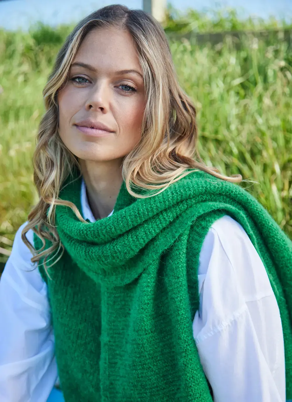 Fisherman Alpaca Scarf
