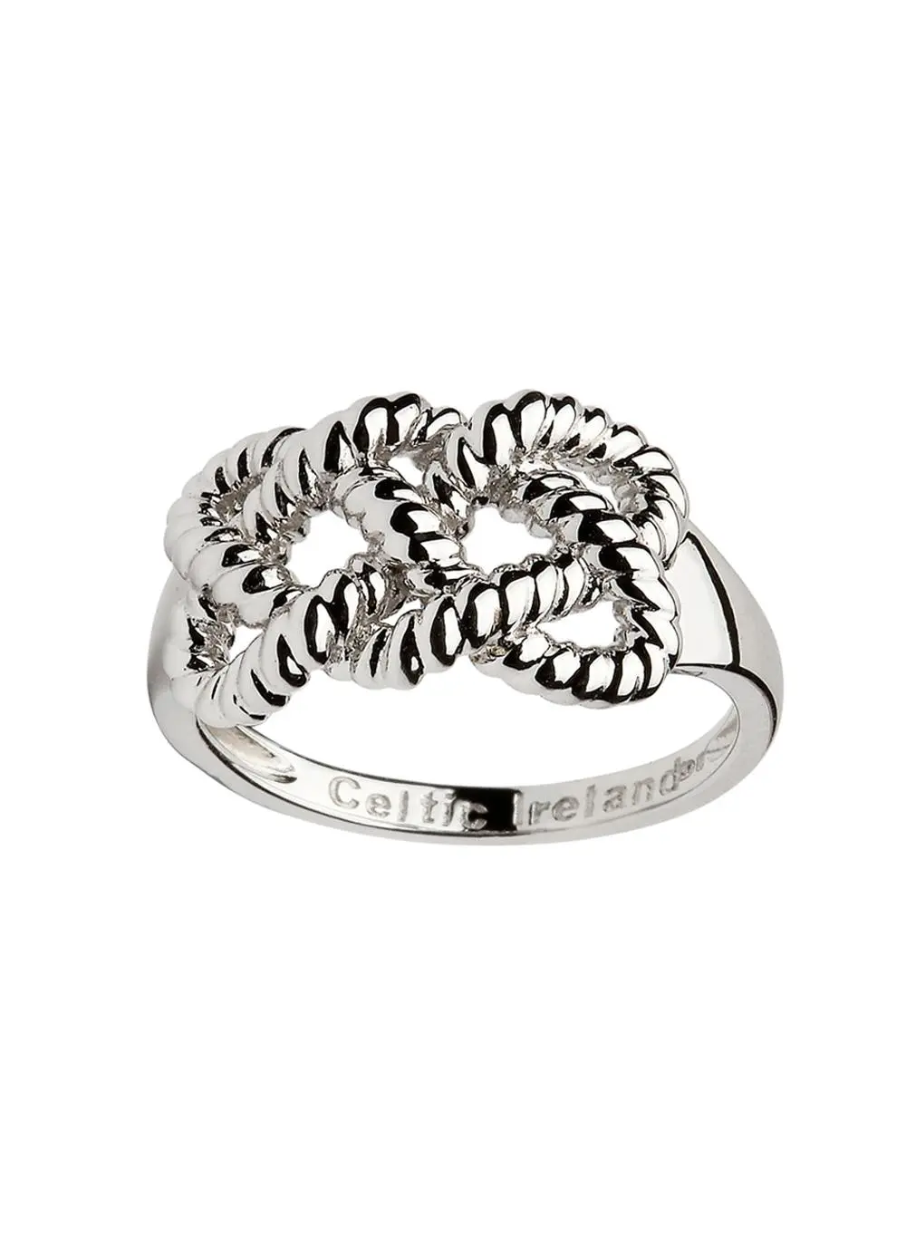 Sterling Silver Fisherman Knot Ring