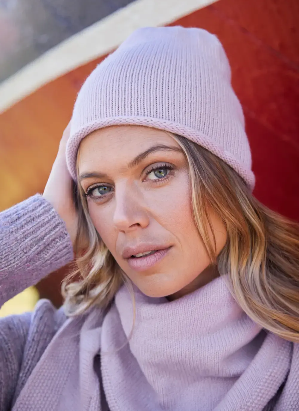 Lambswool Slouchy Beanie