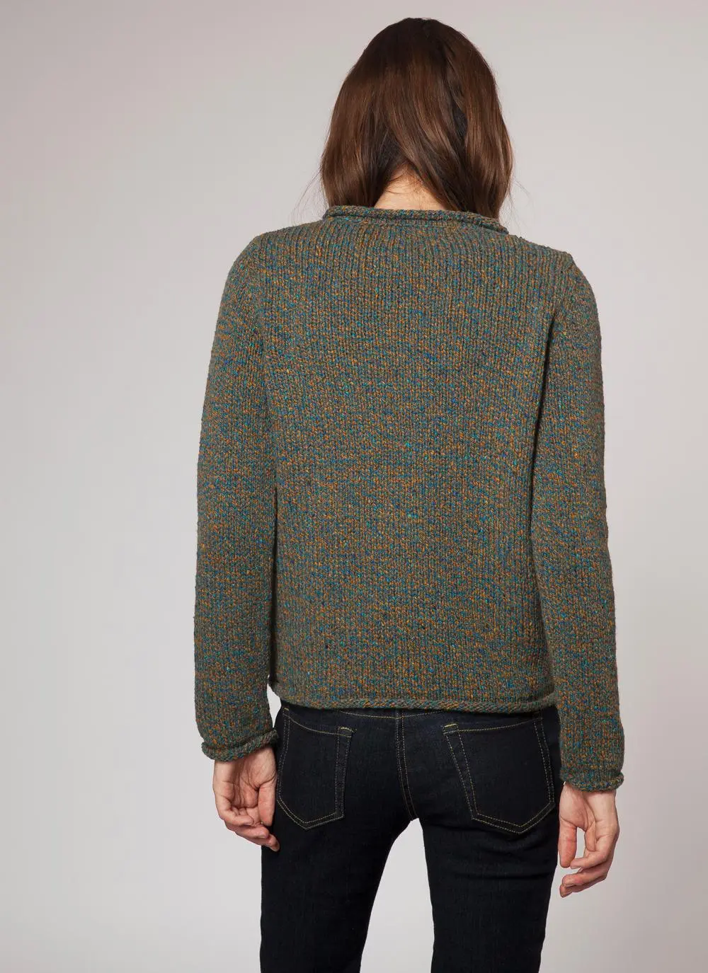 Fisherman Roll Neck Sweater