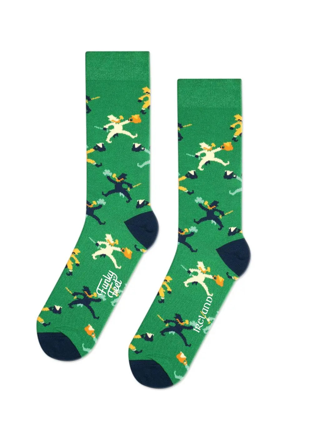 Funky Feet 3 Pack Irish Drinking Socks