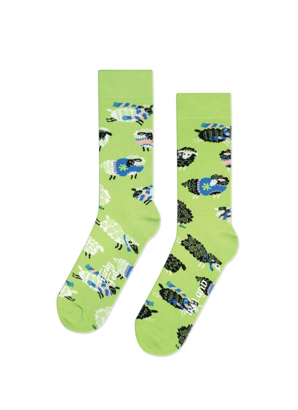 Funky Feet 3 Pack Irish Sheep Socks