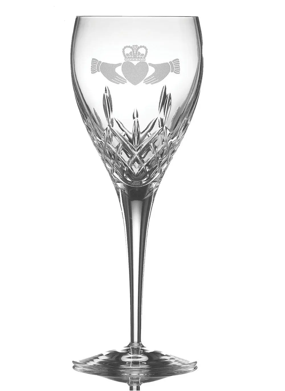 Galway Crystal Claddagh Goblets (Pair)