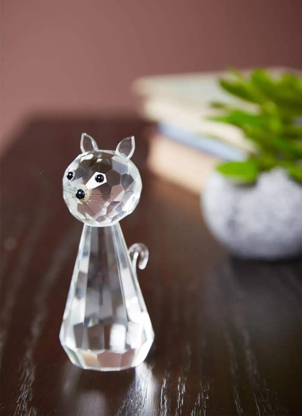 Galway Crystal Cat Standing