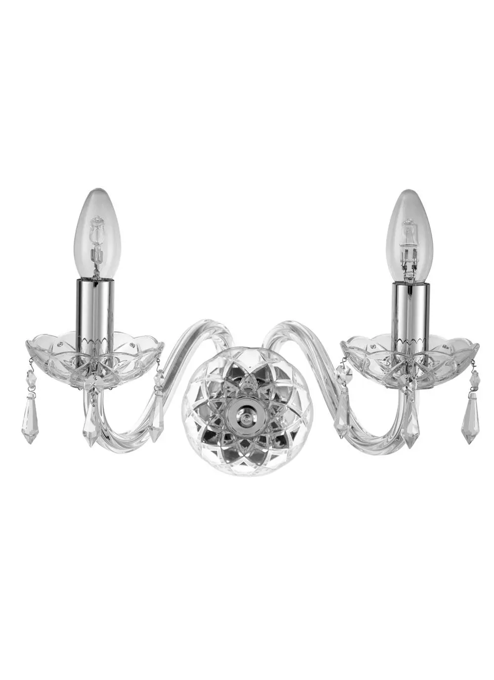 Galway Crystal Cashel Wall Sconce (US Fitting)