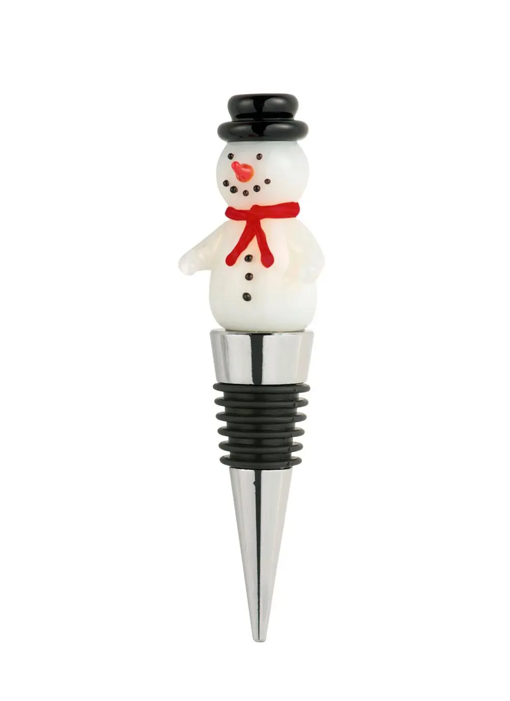 Galway Crystal Snowman Wine Stopper