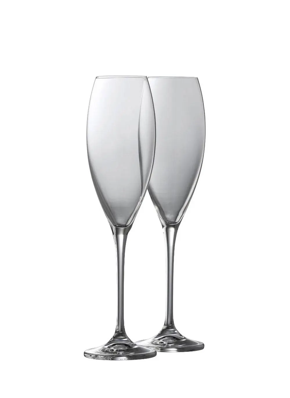 Galway Crystal Clarity Flute Set of 4