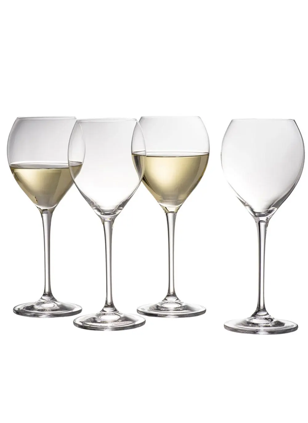 Galway Crystal Clarity White Wine Set of 4