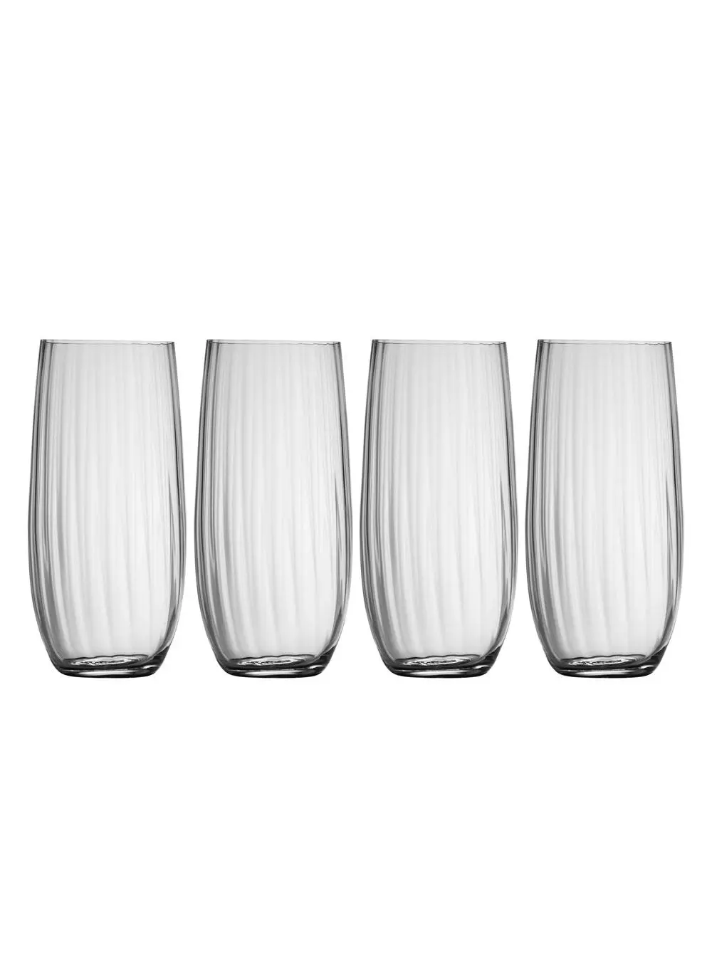 Galway Crystal Erne Hi Ball Set of 4