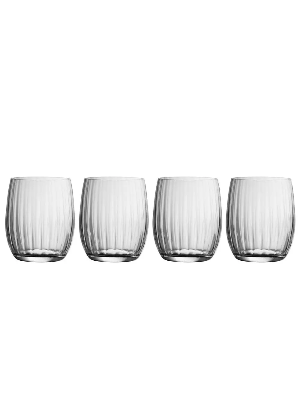 Galway Crystal Erne Tumbler Set of 4
