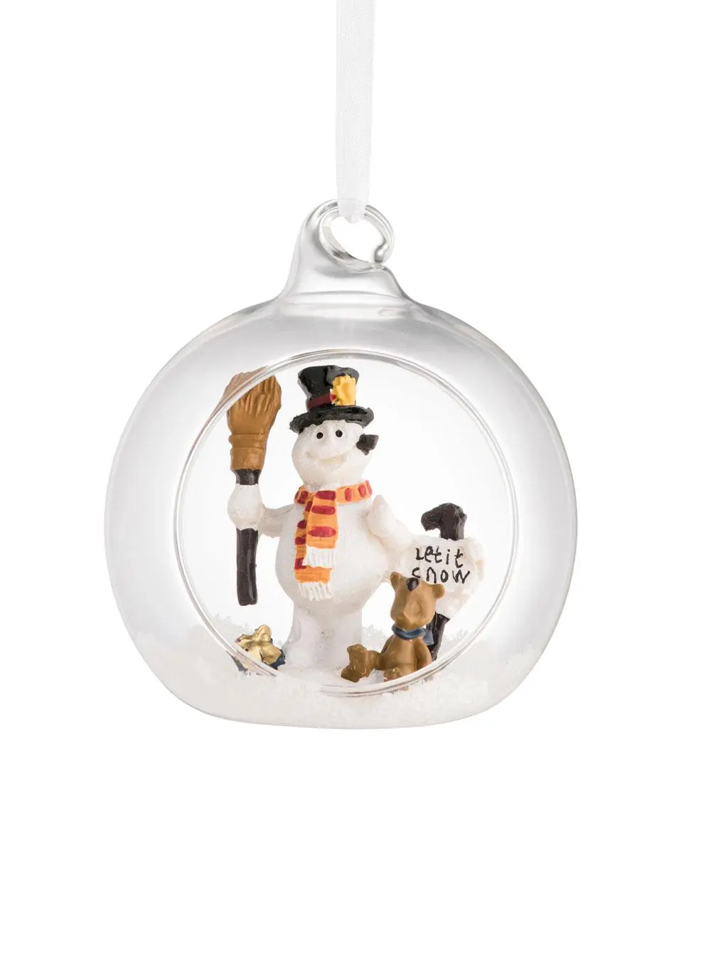 Galway Crystal Let It Snow Ornament