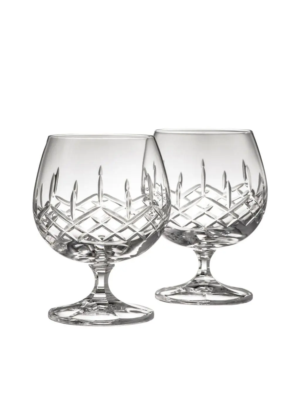 Galway Crystal Longford Brandy Pair