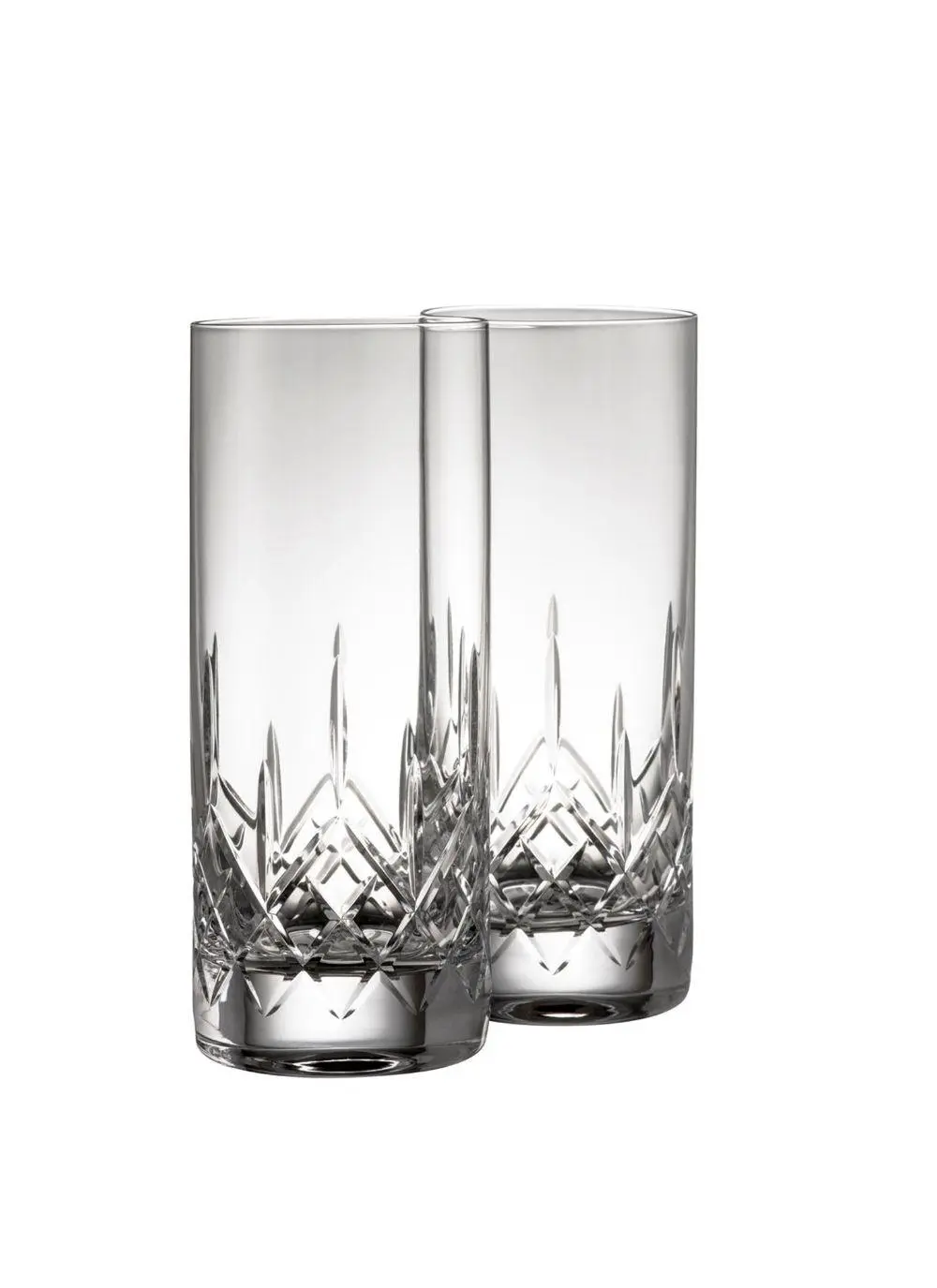 Galway Crystal Longford Hi Ball Pair