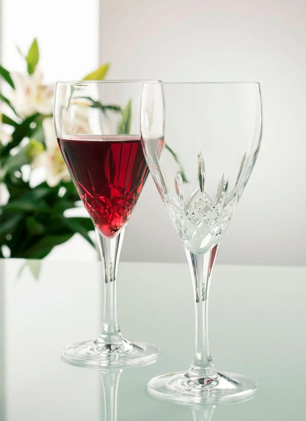 Galway Crystal Longford Red Wine Pair