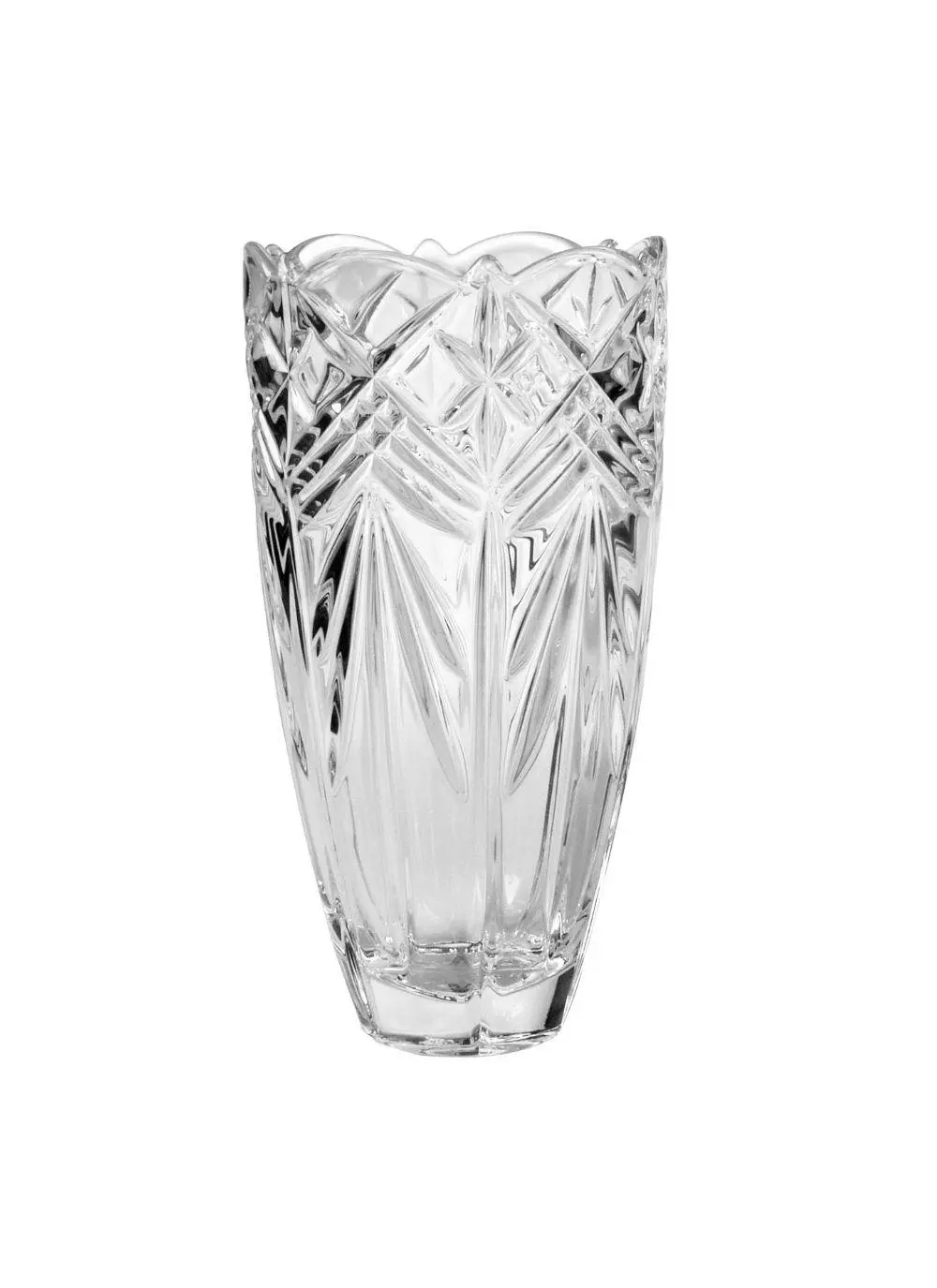Galway Crystal Symphony 10'' Round Vase