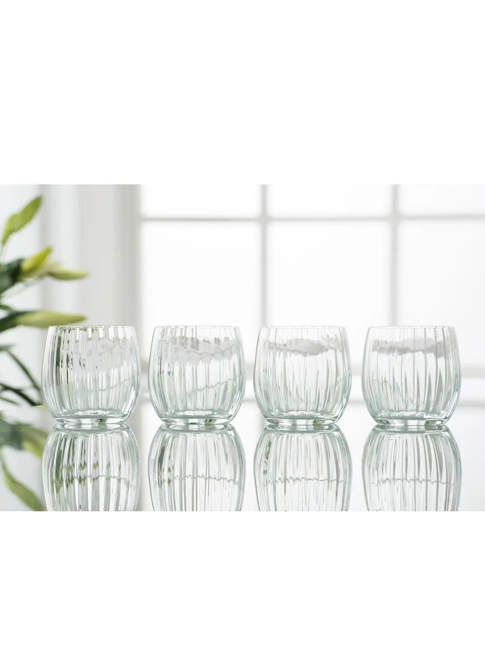 Galway Crystal Erne Tumbler Set of 4