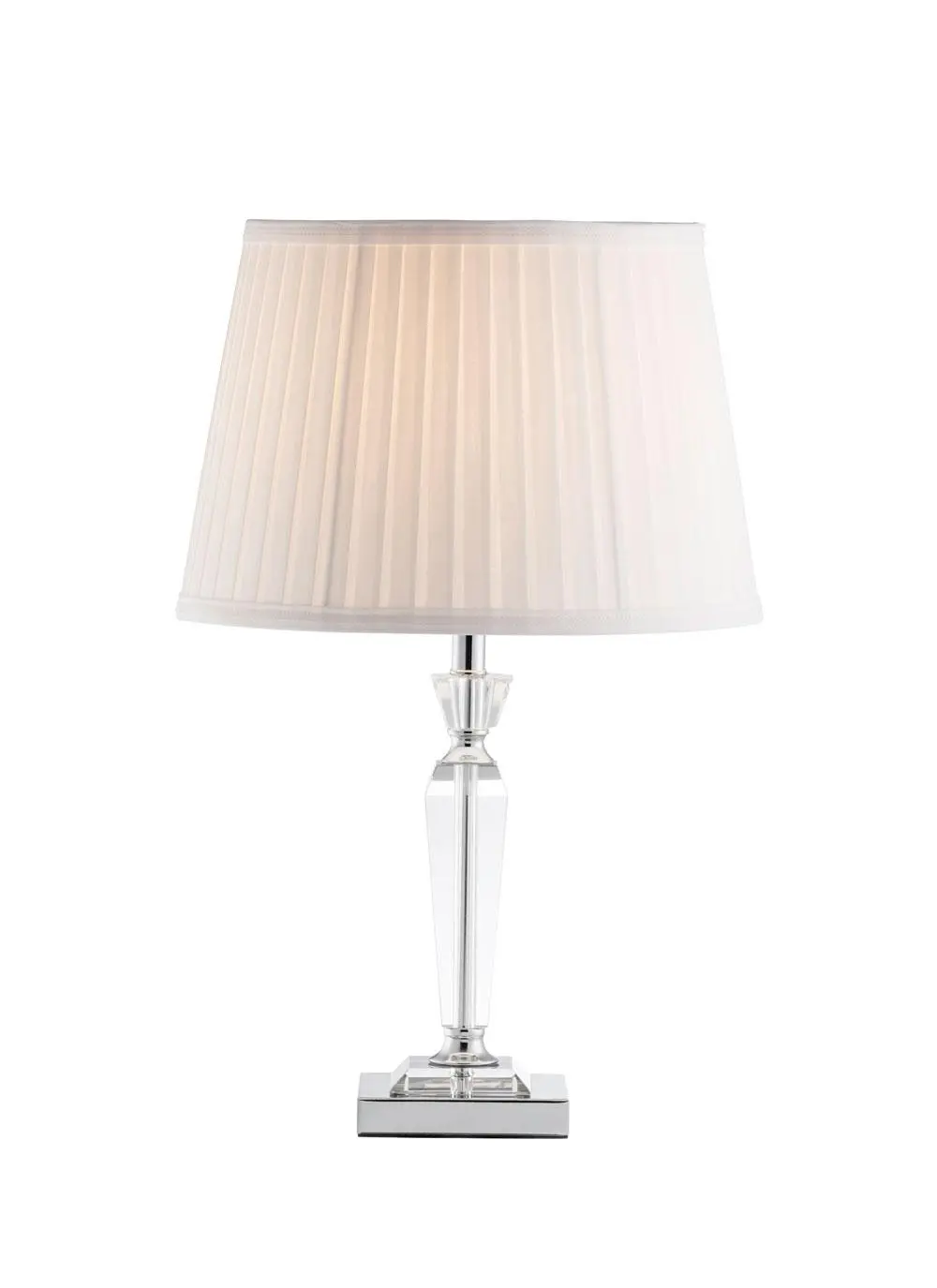 Galway Crystal Vienna Lamp & Shade (US Fitting)