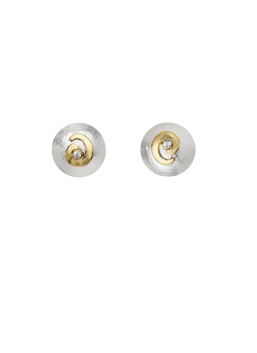 Celtic Swirl Stud Earrings