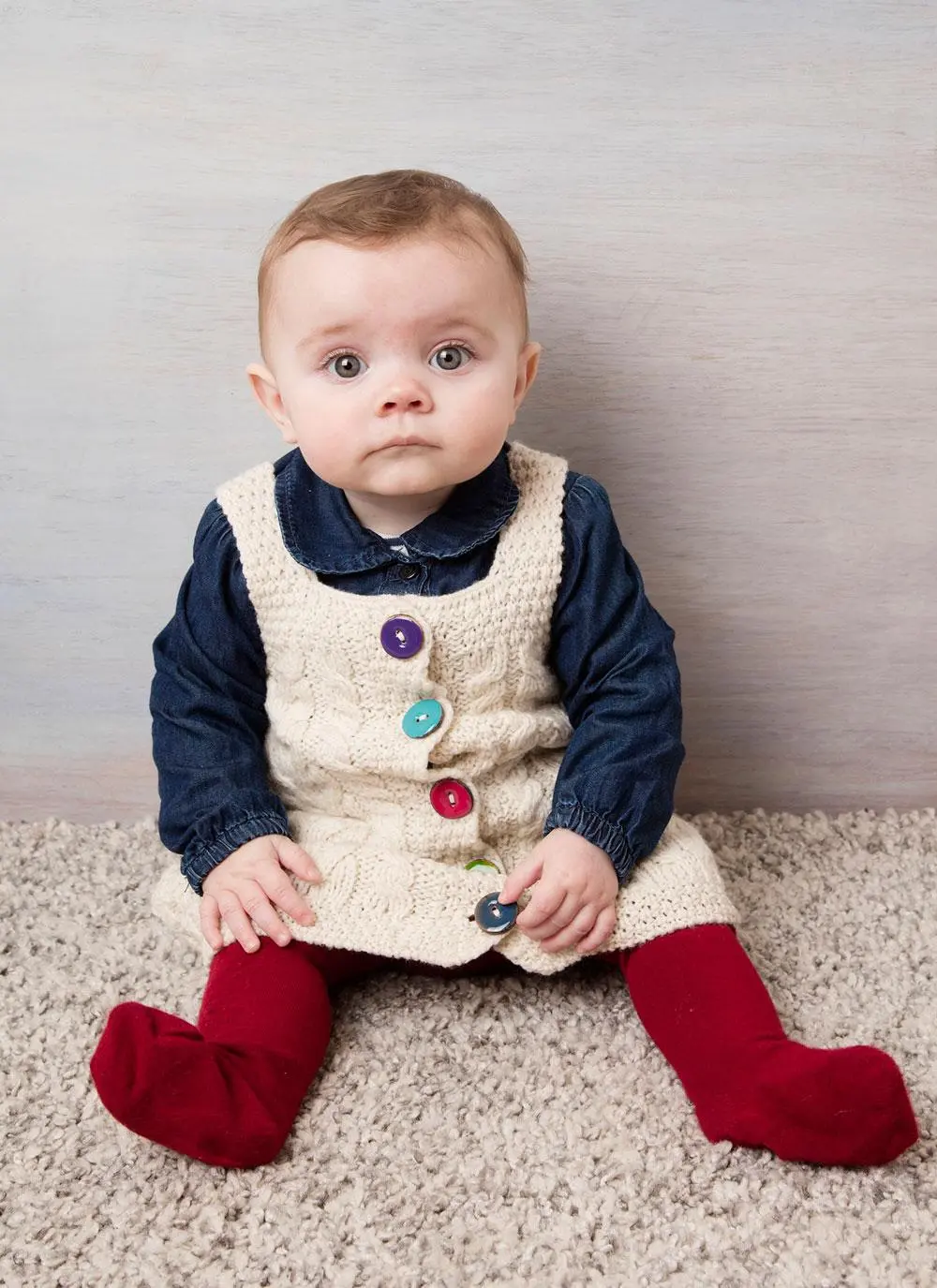 Baby Aran Dress 